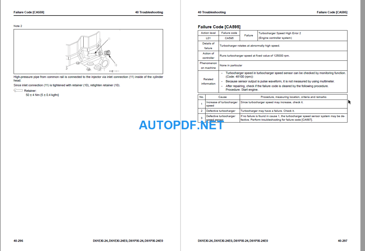 D61EXi-24 D61EXi-24E0 D61PXi-24 D61PXi-24E0 Shop Manual