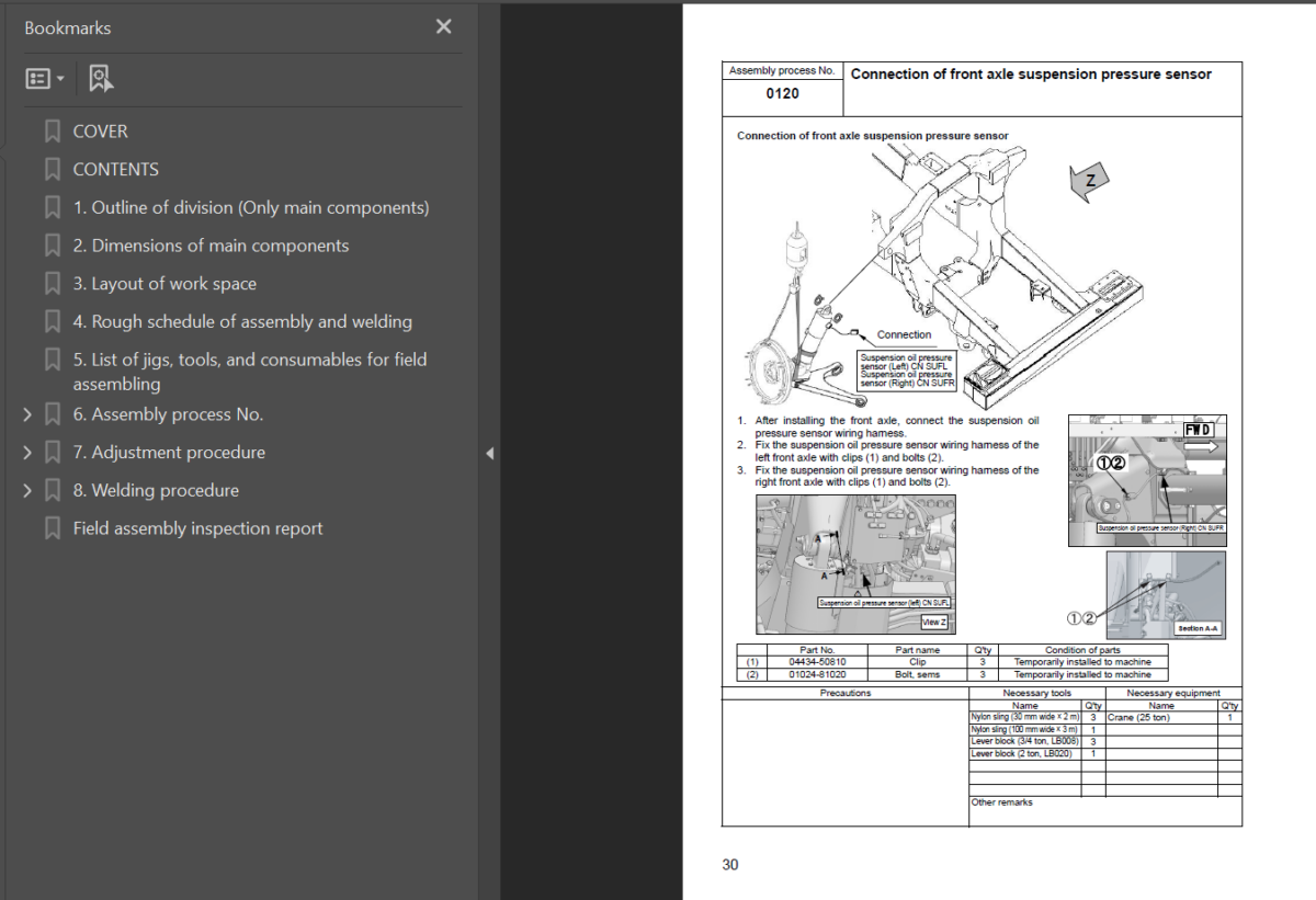 Komatsu HD785-7 (A10001 & UP) (CEAW004806) Shop Manual