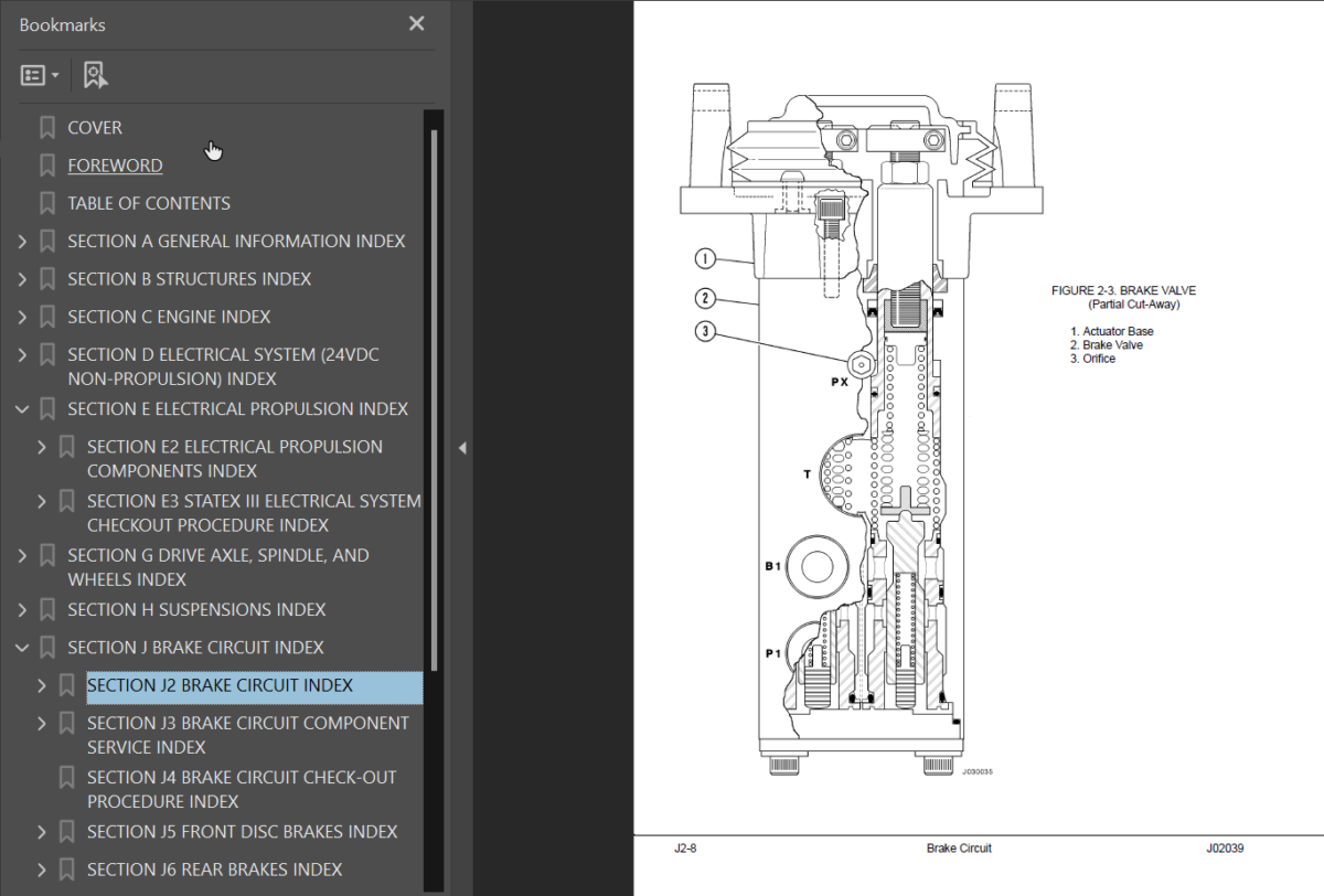 Komatsu 730E TROLLEY (A30626 - A30627 & A30630 - A30631) Shop Manual