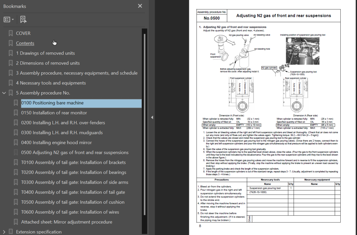 HM400-2 Field Assembly Instruction