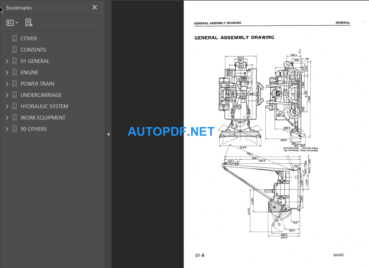 D355C-3 Shop Manual (5416 and up)