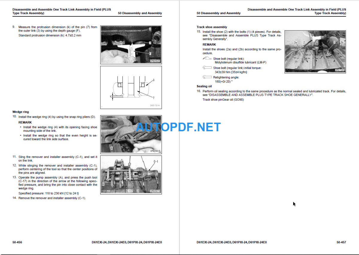 D61EXi-24 D61EXi-24E0 D61PXi-24 D61PXi-24E0 Shop Manual