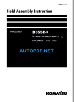 D355C-3 Field Assembly Instruction (15479 and up)