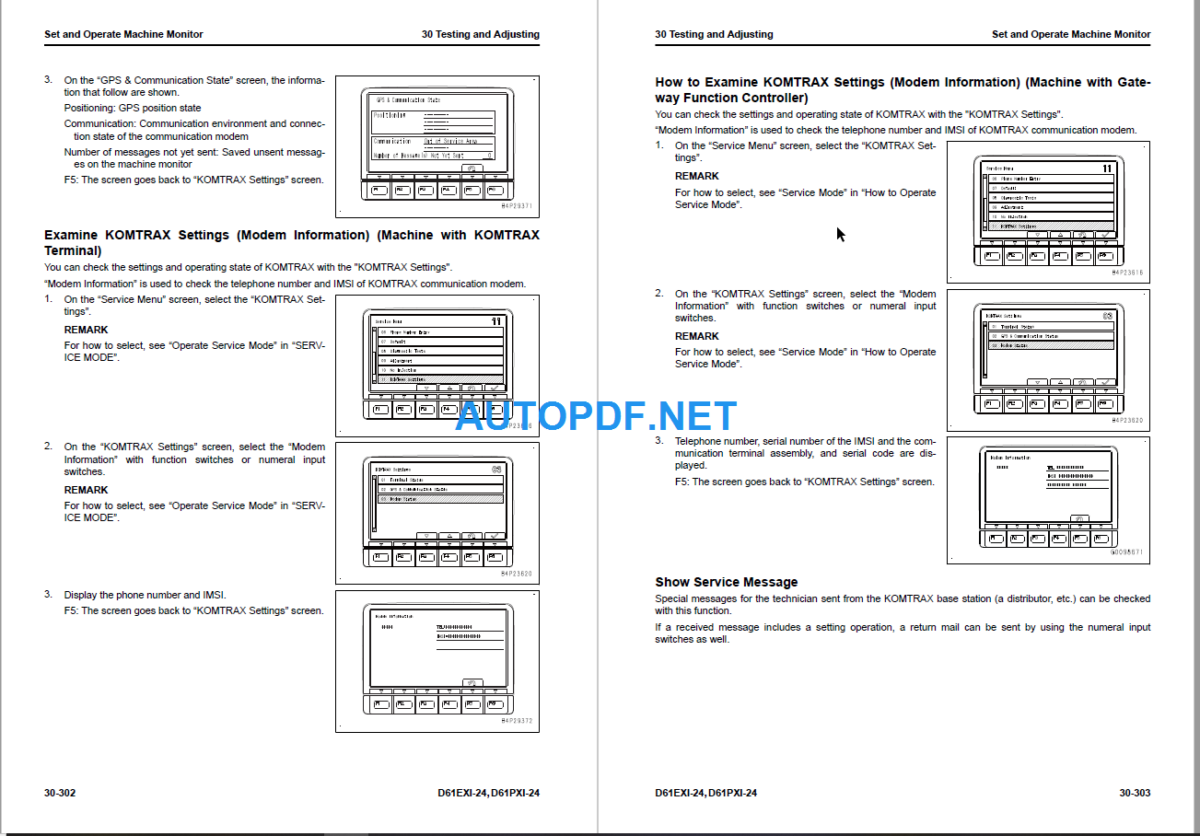 D61EXi-24 D61PXi-24 Shop Manual