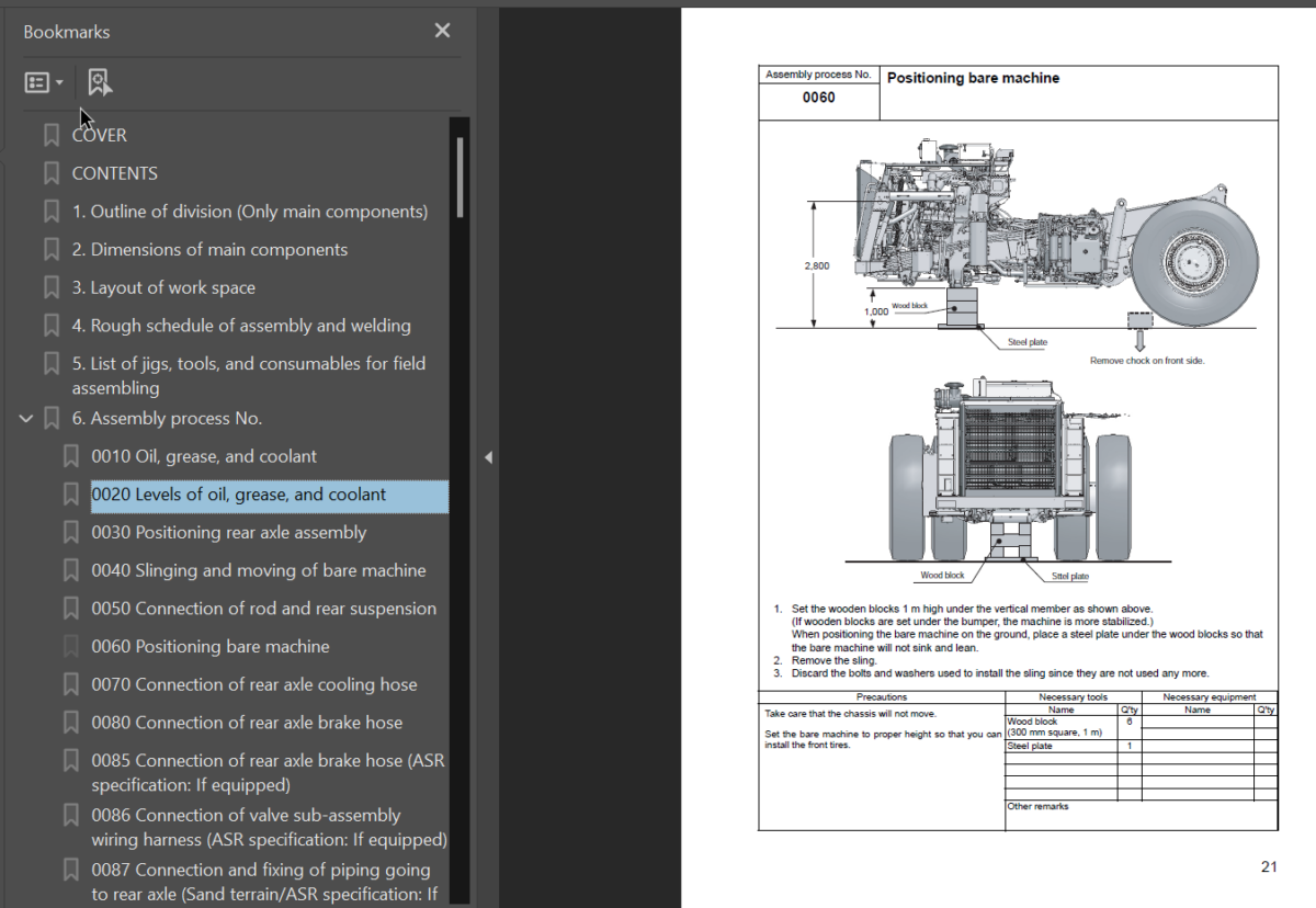 Komatsu HD785-7 (A10001 & UP) (CEAW004806) Shop Manual