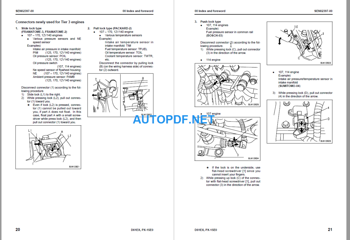 D61EX-15E0 D61PX-15E0 Shop Manual