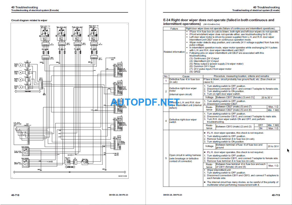 D61EX-23 D61PX-23 Shop Manual