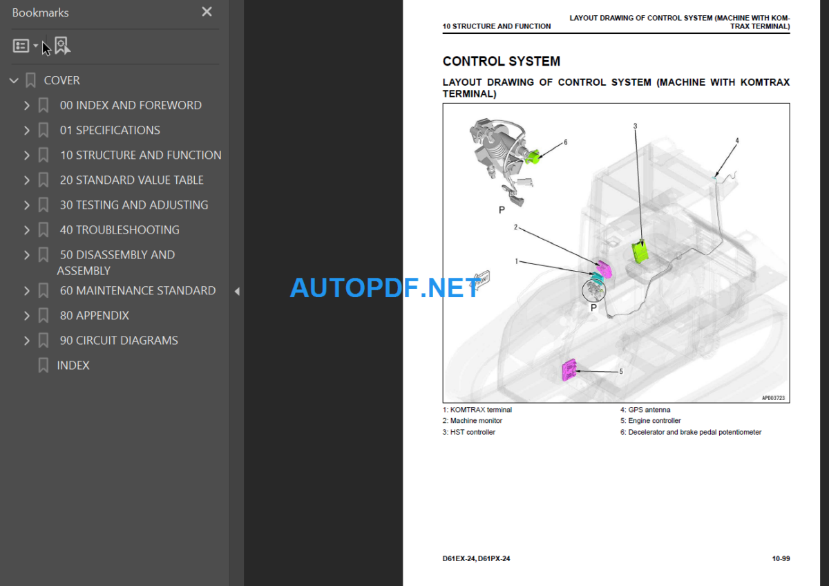 D61EX-24  D61PX-24 Shop Manual (B60001 and up)