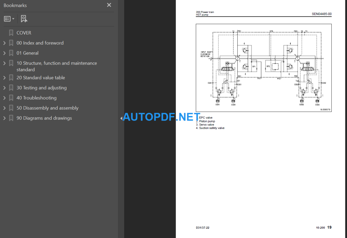 D31EX-22 D31PX-22 D37EX-22 D37PX-22 Shop Manual