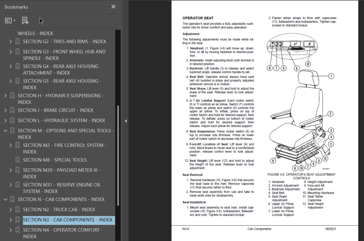 Komatsu 930E-3 (A30329 - A30363) Shop Manual