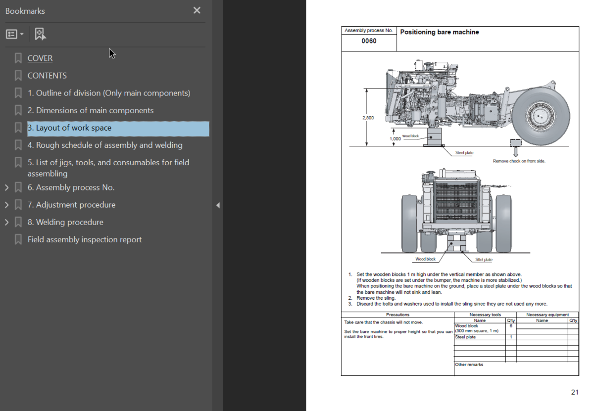 Komatsu HD785-7 (A10001 & UP) (CEAW004806) Shop Manual