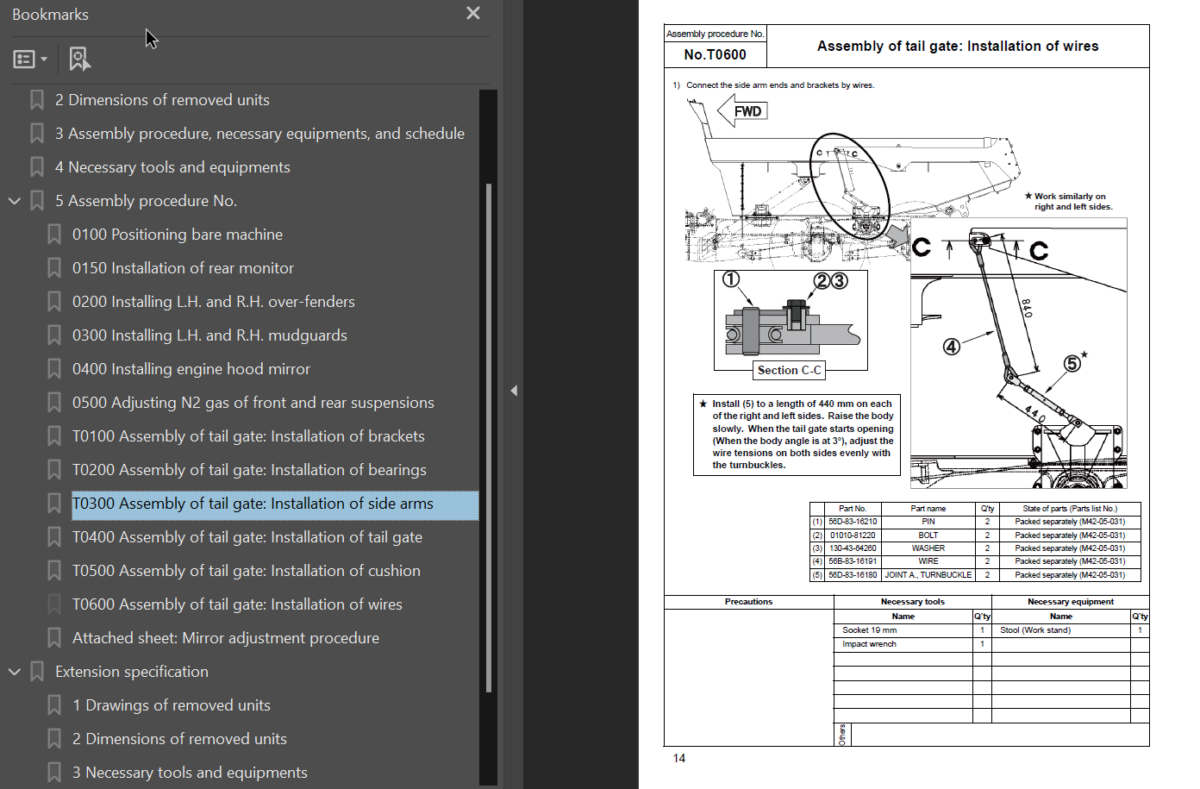 HM400-2 Field Assembly Instruction