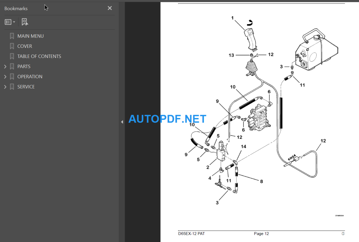 D65EX-12 PAT Field Assembly Manual