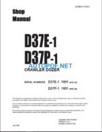 D37E-1 D37P-1 Shop Manual