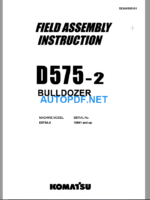 D575-2 Field Assembly Instruction (1001 and up)