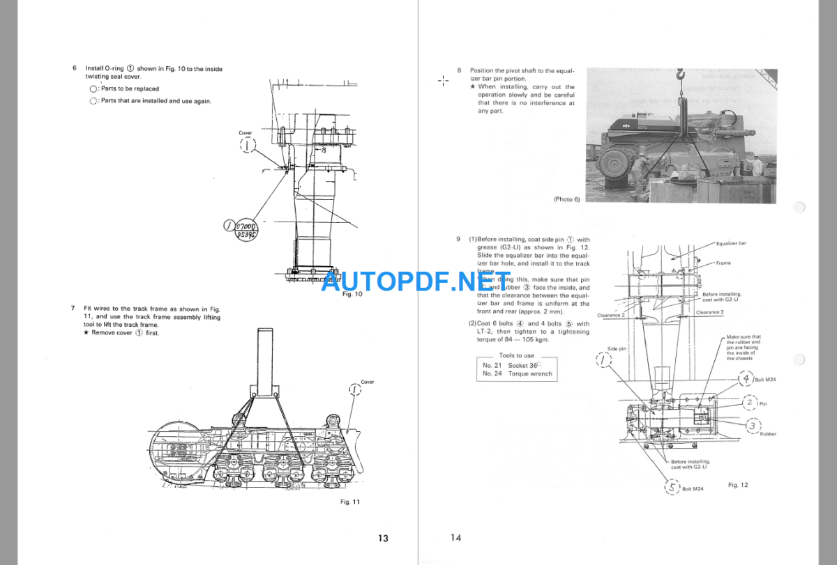 D575-2 Field Assembly Instruction (1001 and up)