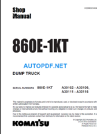 860E-1KT Shop Manual