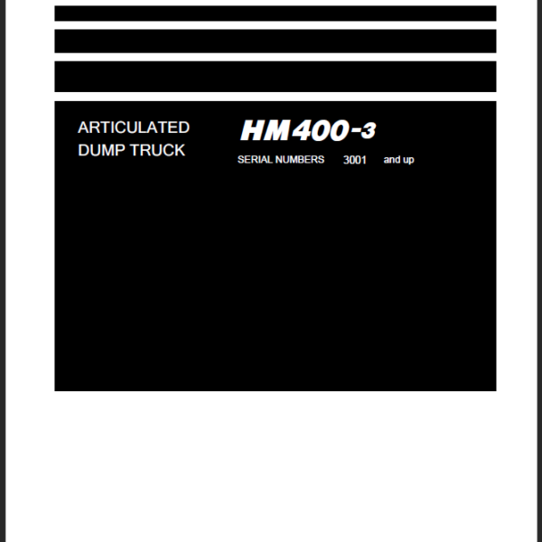 HM400-3 Field Assembly Instruction