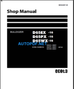 D65EX-16 D65PX-16 D65WX-16 Shop Manual