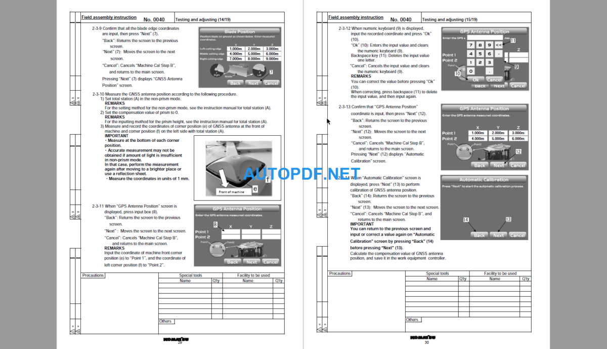 D65EXI-18E0 D65PXI-18E0 Field Assembly Instruction