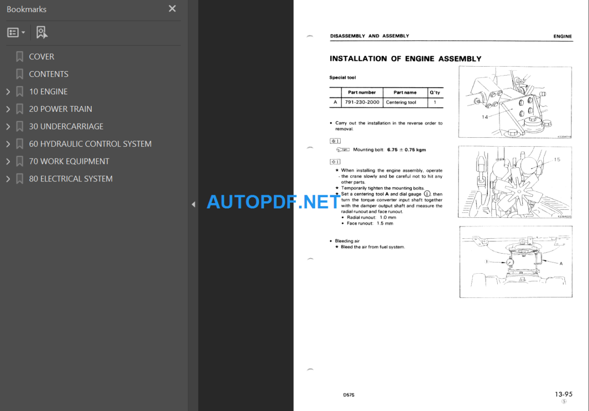 D57S-1 Shop Manual