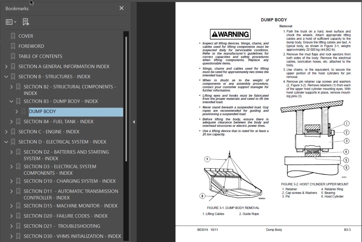 Komatsu HD1500-7 (A30001 & UP) Shop Manual