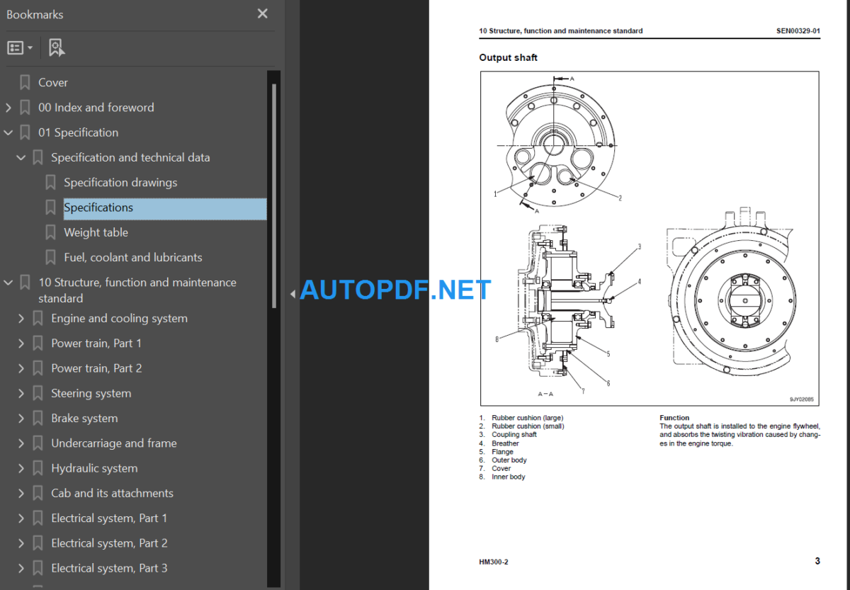 HM300-2 Shop Manual