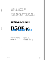 D50F-16 Shop Manual