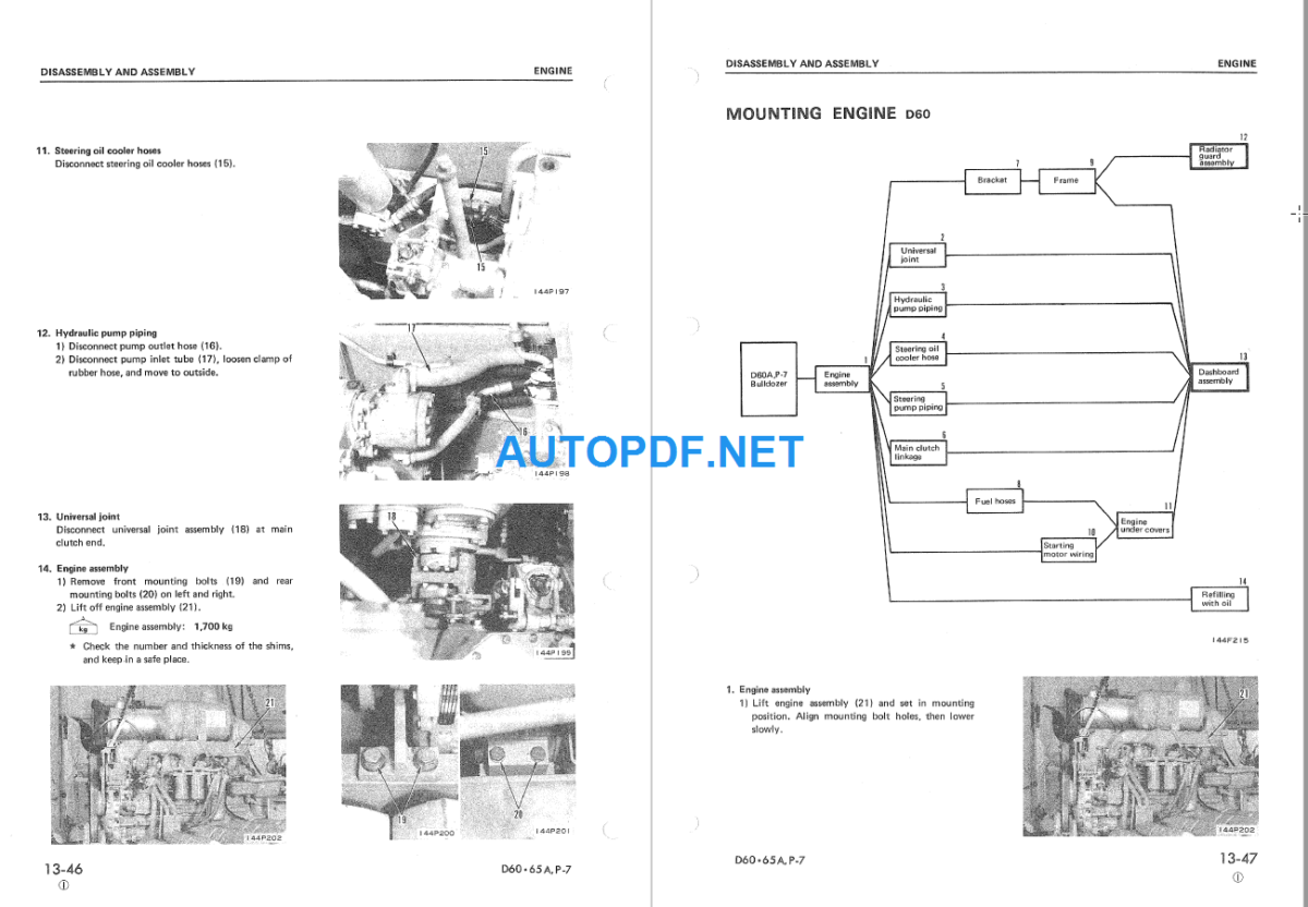 D60AEPPL-7 D65AEP-7 Shop Manual