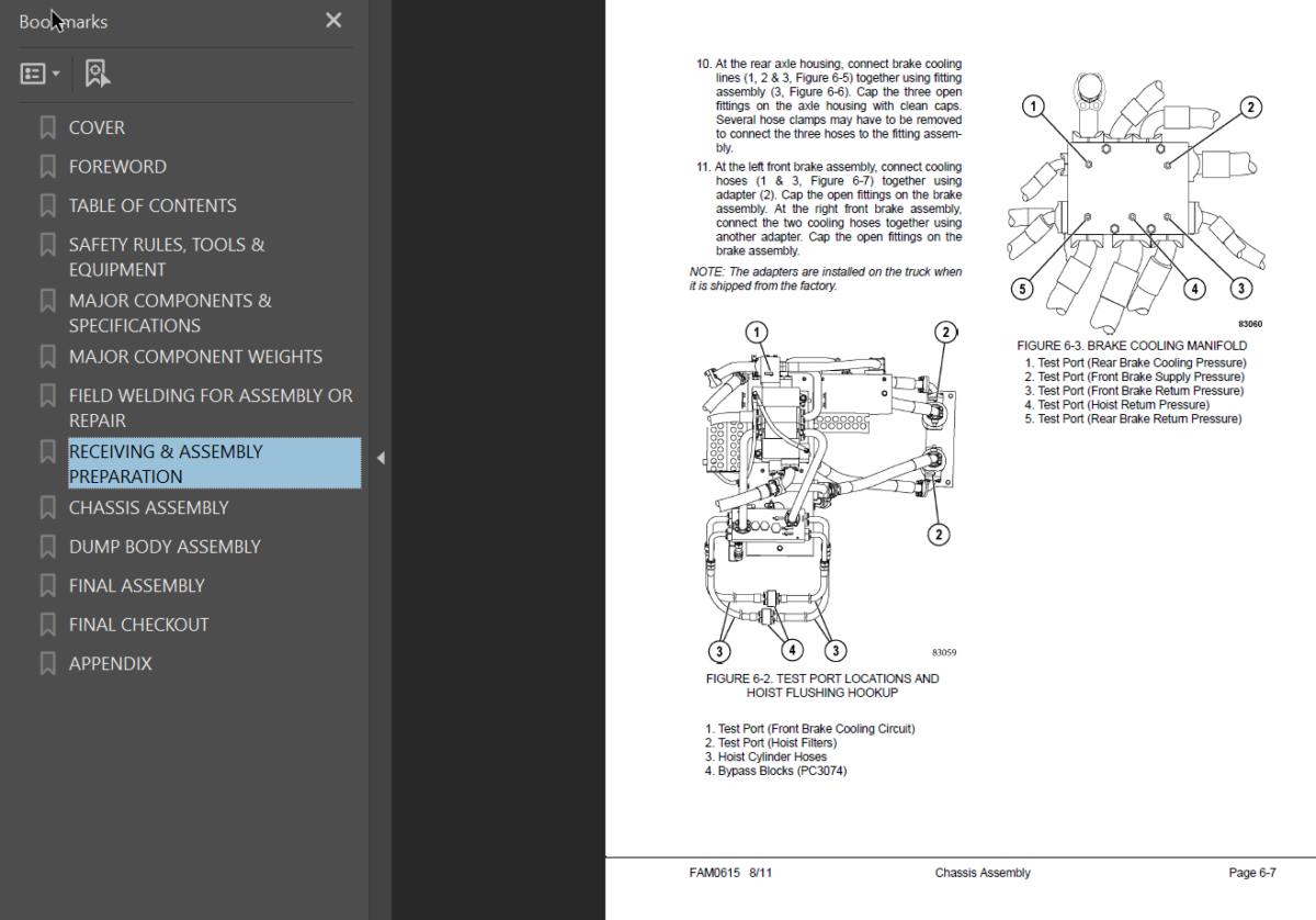 Komatsu 930E-4SE Field Assembly Manual