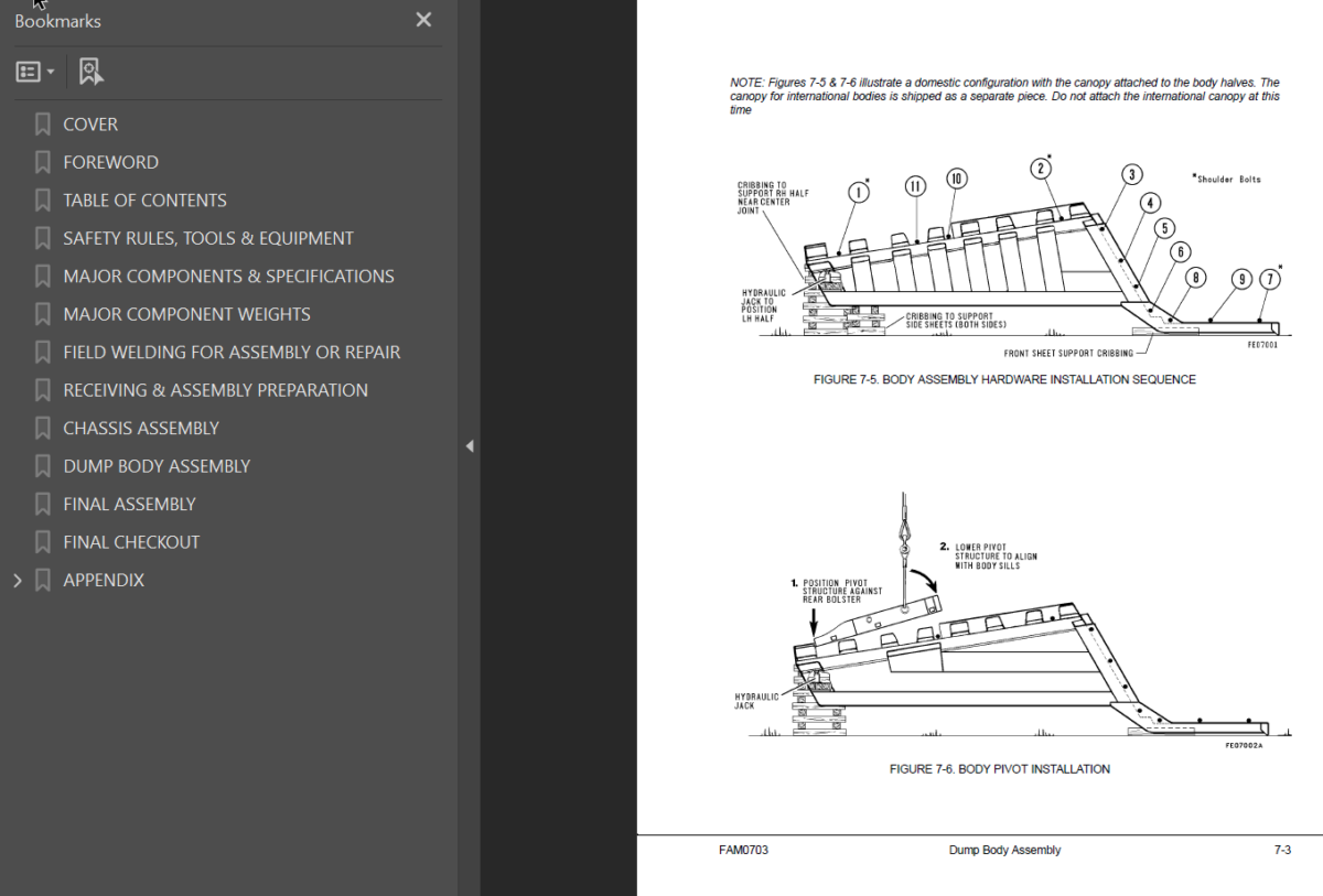 Komatsu 930E-4 (A31002 - A31054) Shop Manual