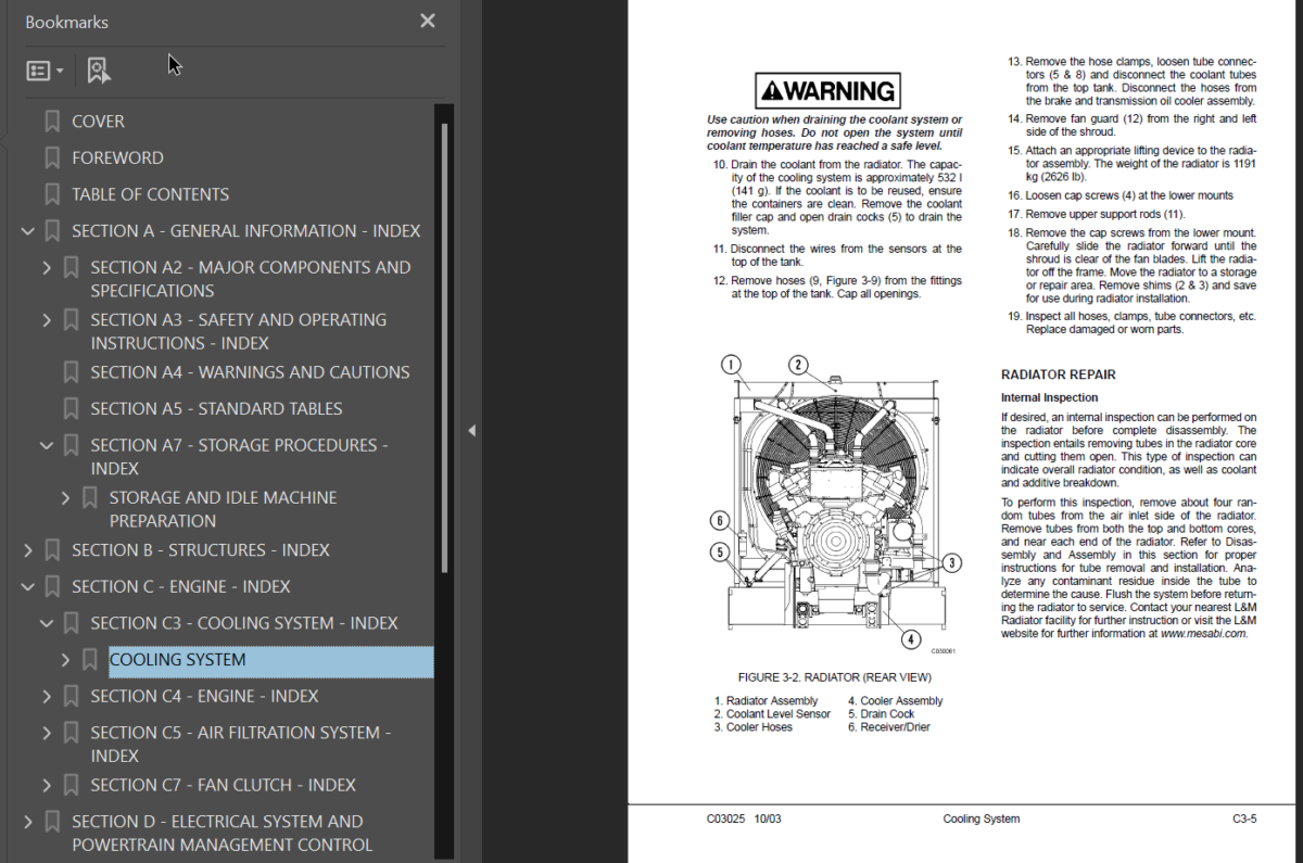 Komatsu HD1500-5 (A30049 - A30069) Shop Manual