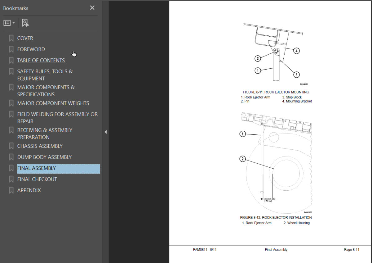 Komatsu 930E-4SE Field Assembly Manual