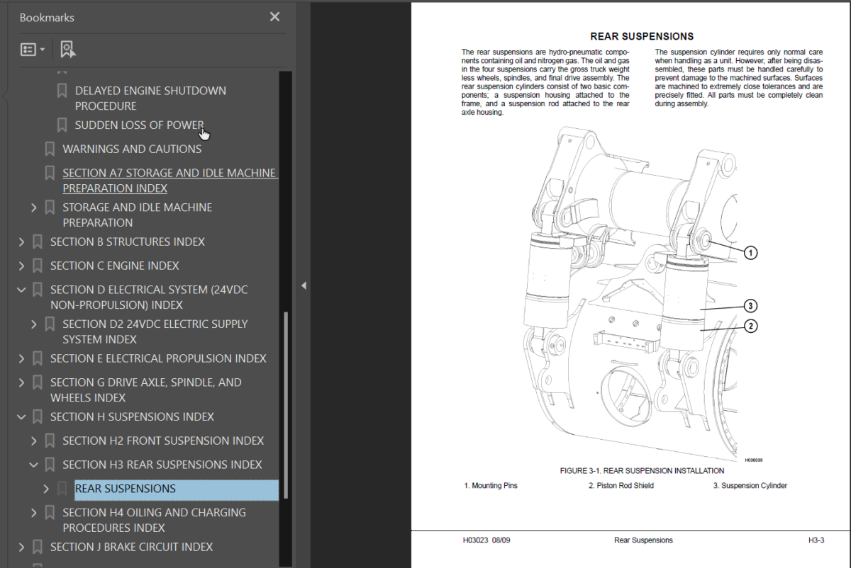 Komatsu 730E (A30552 - A30580) Shop Manual