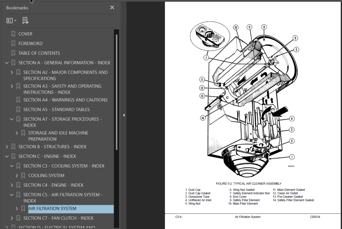 Komatsu HD1500-5 (A30049 - A30069) Shop Manual