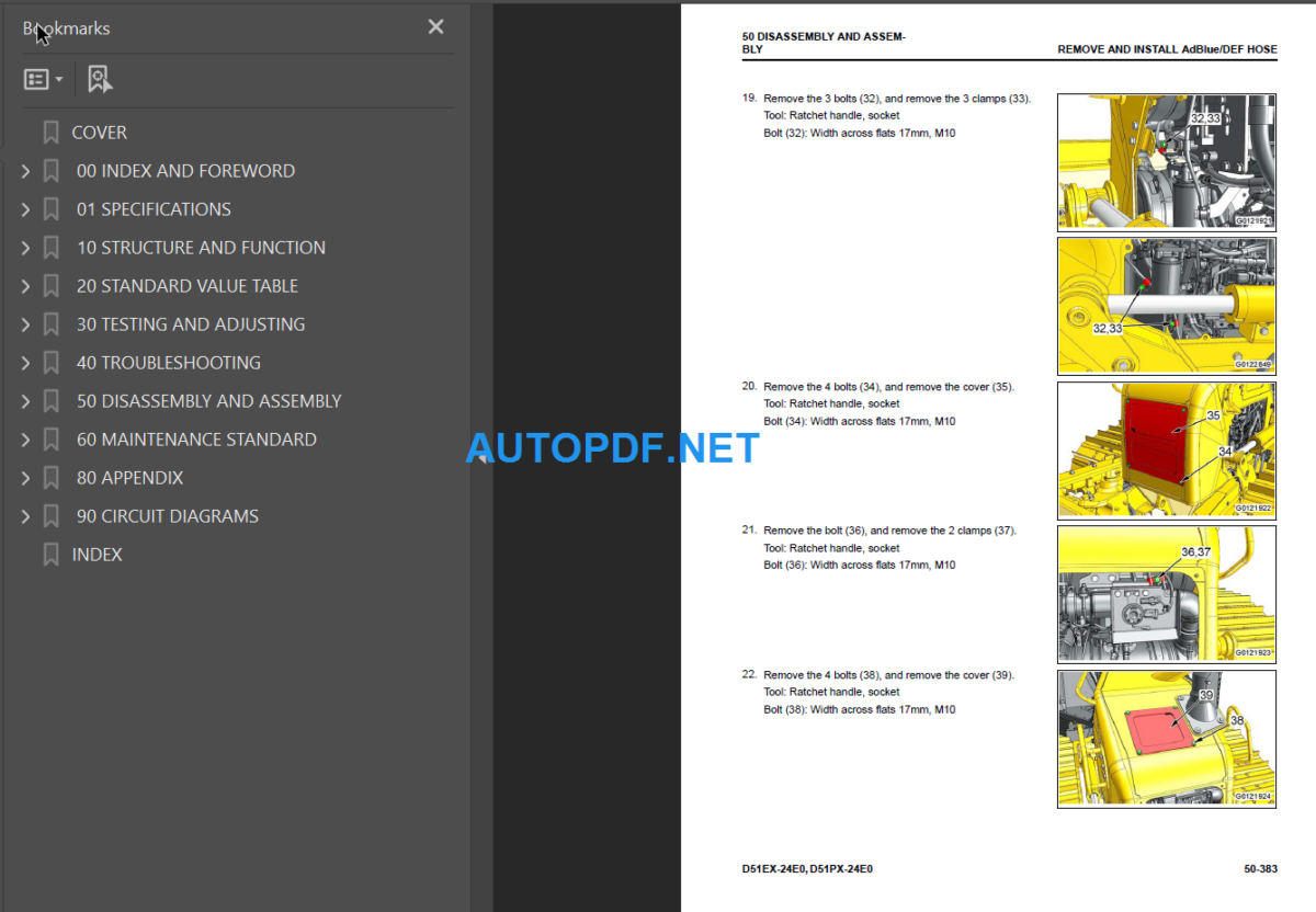 D51EX-24E0 D51PX-24E0 Shop Manual