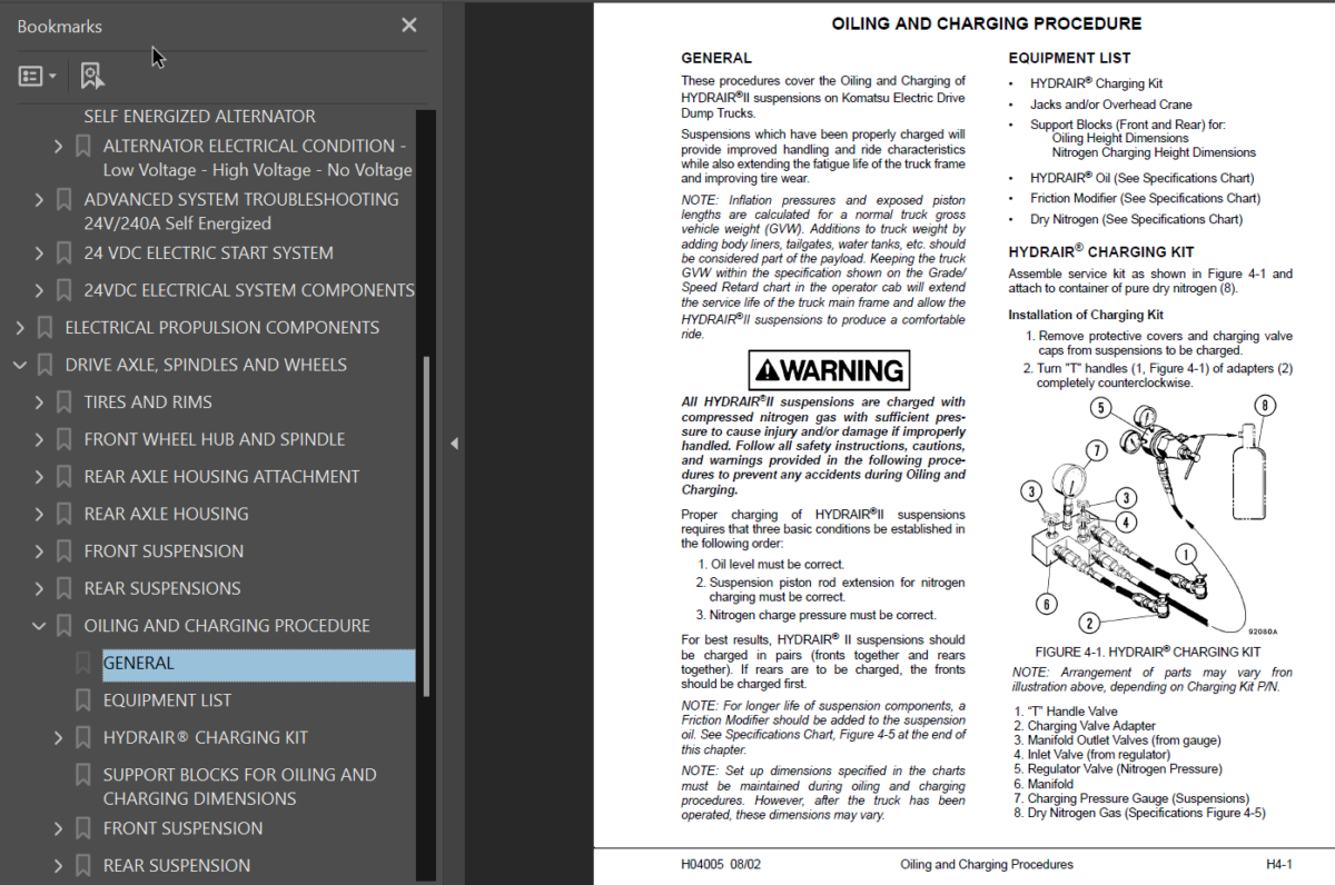 Komatsu 830E (A30625 - A30649) Shop Manual