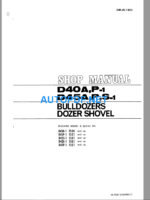 D40AP-1 D45APS-1 Shop Manual