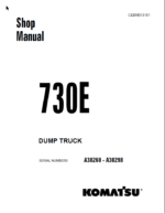 Komatsu 730E (A30260 - A30298) Shop Manual