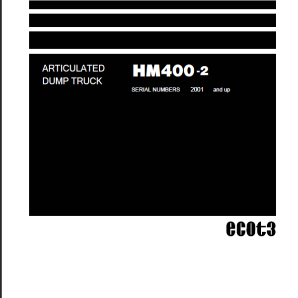 HM400-2 Field Assembly Instruction (2001 and up)