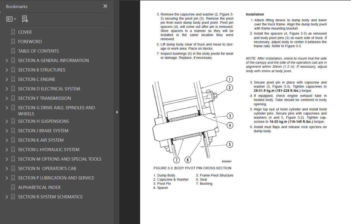 Komatsu HD785-5LC Shop Manual