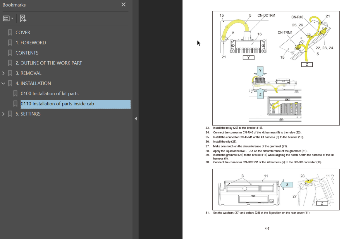 HD465-8E0 HD605-8E0 (35001 and up) (GEN00231-00) Shop Manual