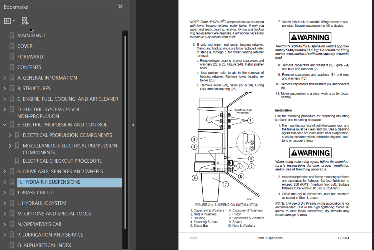 Komatsu 730E (A30181 - A30211) Shop Manual