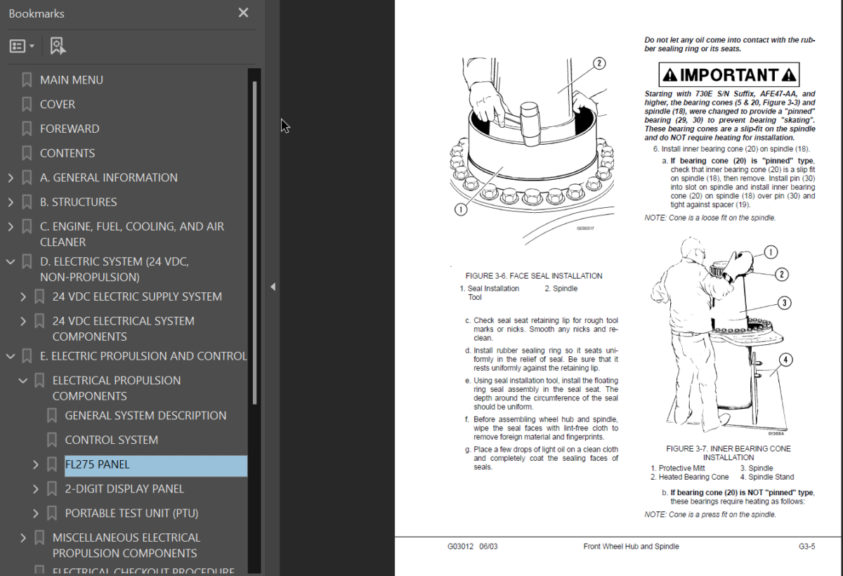 Komatsu 730E (A30260 - A30298) Shop Manual