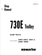 Komatsu 730E TROLLEY (A30474 A30512 - A30517 & A30546 - A30549) Shop Manual