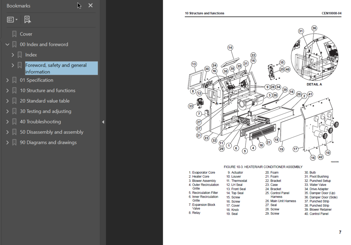 Komatsu 860E-1K (A30031 - A30118) Shop Manual