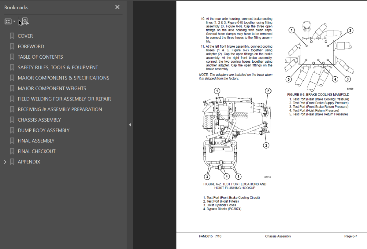 Komatsu 930E-4SE (A30769 - A31033) Shop Manual