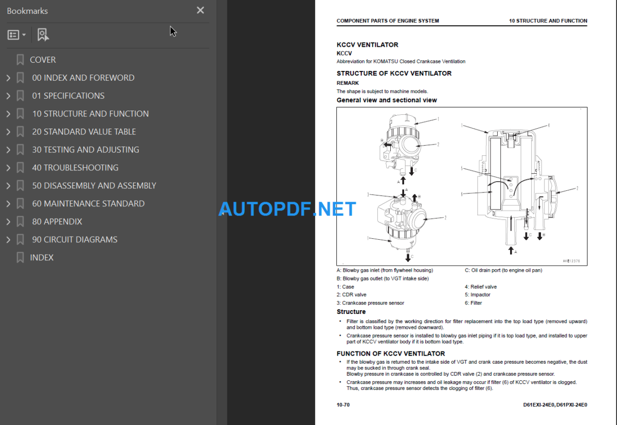 D61EXi-24E0 D61PXi-24E0 Shop Manual