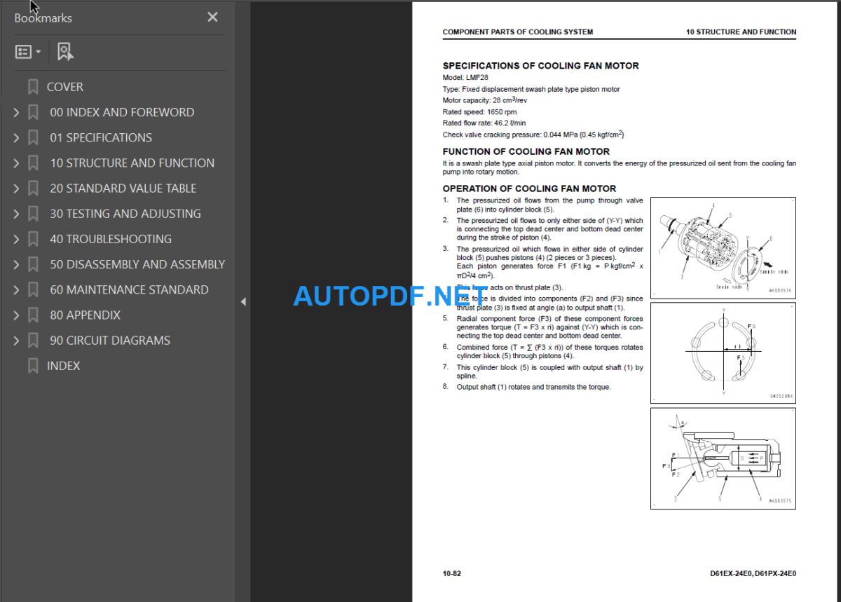 D61EX-24E0  D61PX-24E0 Shop Manual