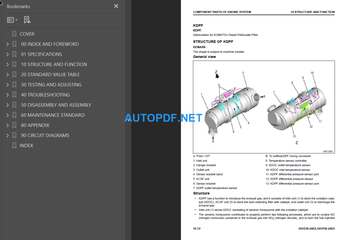 D61EXi-24E0 D61PXi-24E0 Shop Manual